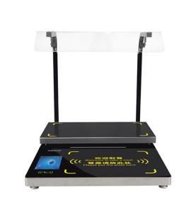Smart restaurant university cafeteria self-service meal taking weighing settlement cash register all-in-one machine RFID reading payment