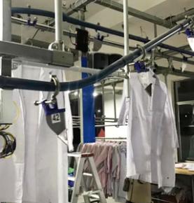 RFID clothing production line management solution
