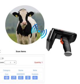 RFID Animal tracking,identification and management system