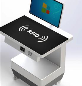 RFID Smart Library Management vertical workstation