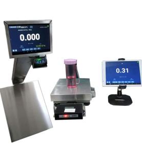 RFID smart electronic scale 60kg can be connected to computer scale touch screen display IoT multifunctional electronic scale
