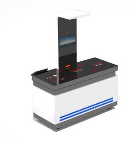 Restaurant canteen visual settlement system AI visual intelligent settlement innovative equipment
