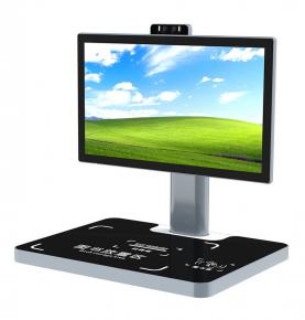 RFID smart library single screen library staff work management station RFID book sensing intelligent touch terminal all-in-one machine