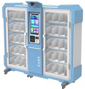 RFID smart library vertical touch vending bookcase borrowing integrated bookcase 24 hours unmanned self-service vending bookcase