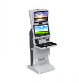 RFID smart library vertical lending and returning machine RFID smart library intelligent book machine RFID dual screen self-service lending and returning machine