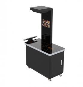 RFID Smart Canteen Vertical AI Left Single Channel Checkout Counter Self-service Machine Self-service Checkout Machine