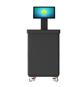 RFID Smart Catering Vertical Mobile Checkout Machine Self-service Checkout Smart Product Delivery Machine