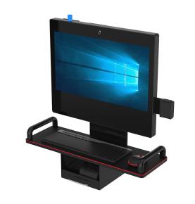 RFID industrial computer 21.5-inch anti-photographing workstation signboard Industrial control touch all-in-one computer Workstation information signboard