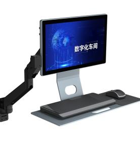 RFID industrial computer 15.6 inch industrial touch all-in-one computer Industrial information board workstation information board with bracket