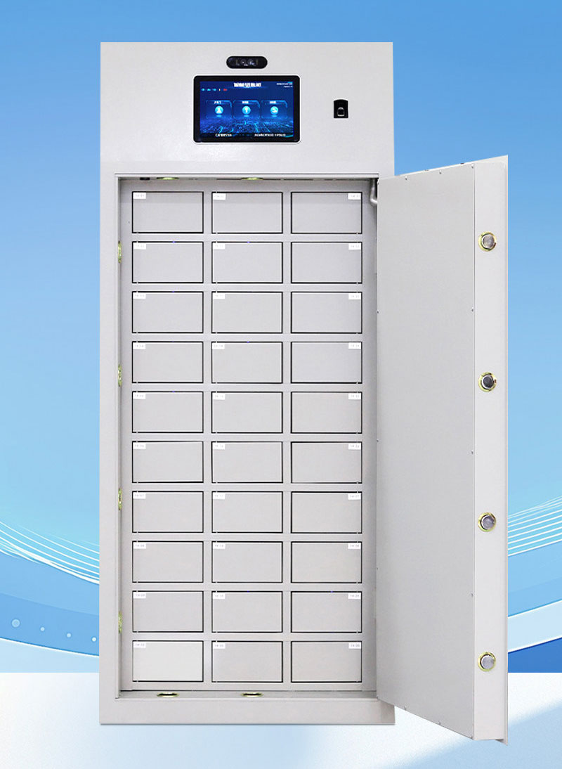 RFID smart key cabinet, RFID face recognition fingerprint card management cabinet, RFID key safe, RFID wall-mounted key cabinet